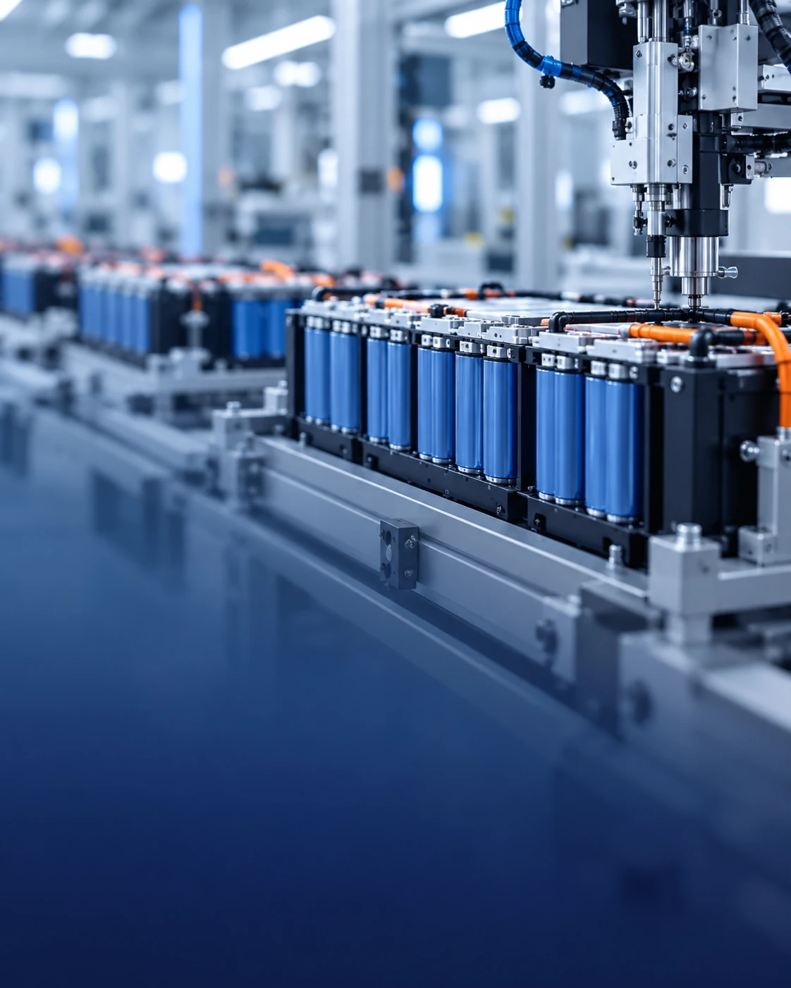 Automated lithium-ion battery manufacturing equipment and battery cell production line