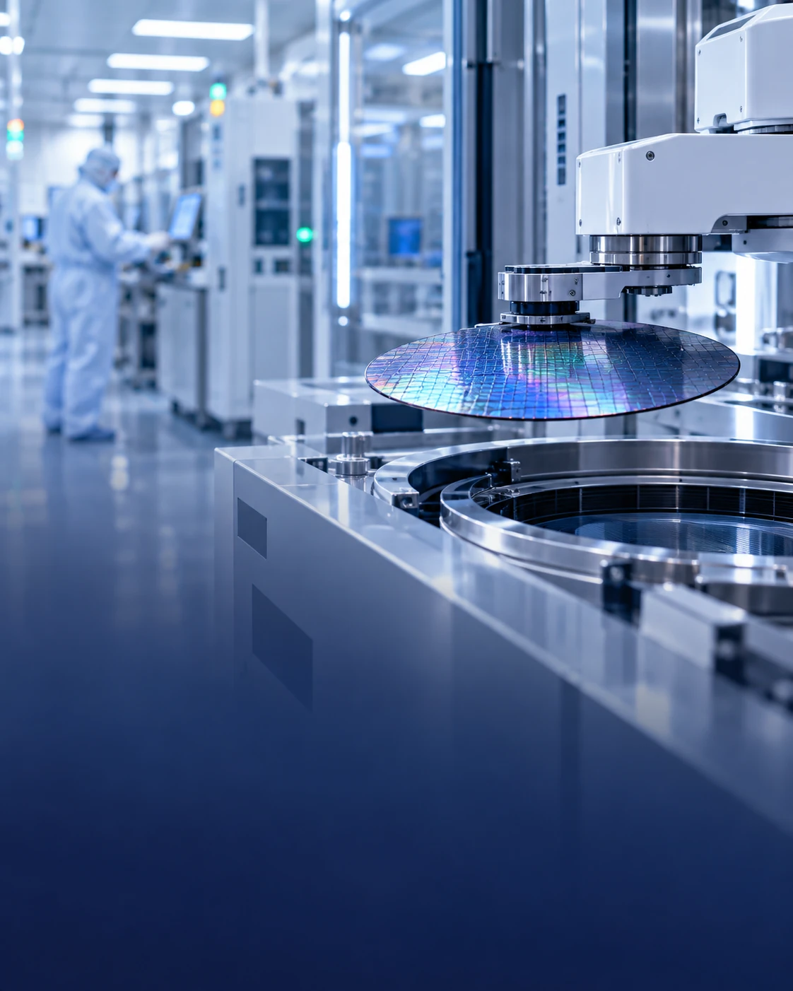 emiconductor wafer handling equipment and automated manufacturing systems in a cleanroom